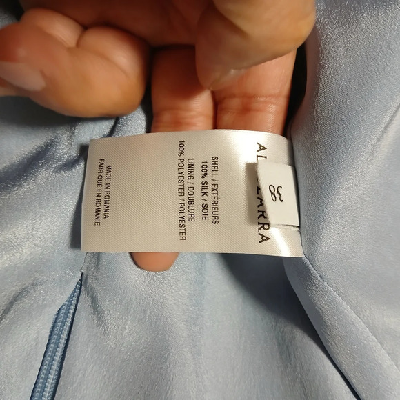 Altuzarra Blue Patterned Midi Dress - Picture 4 of 8